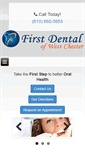 Mobile Screenshot of firstdentalofwc.com